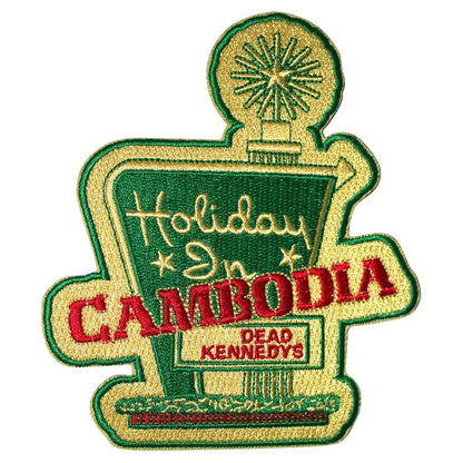 DEAD KENNEDYS HOLIDAY IN CAMBODIA WOVEN PATCH