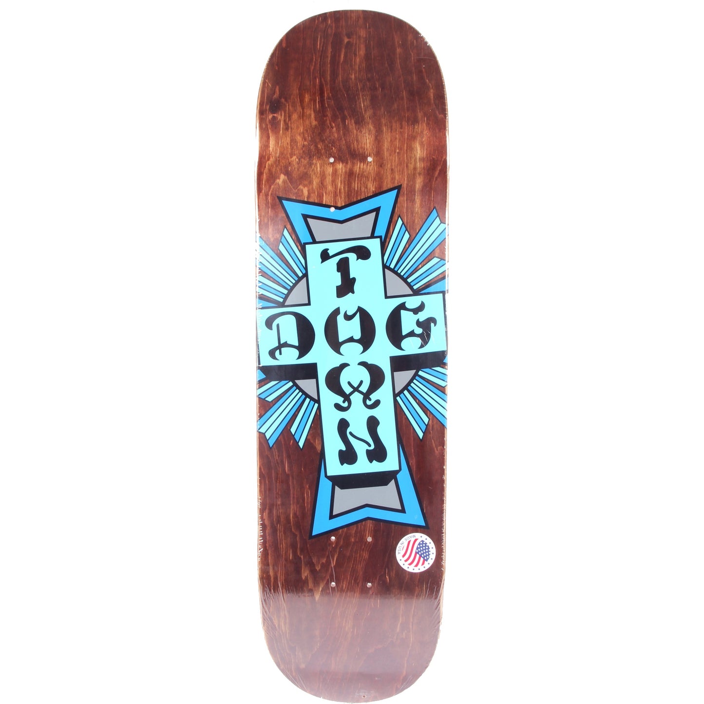 DOGTOWN BLUE STREET CROSS BROWN 8.75