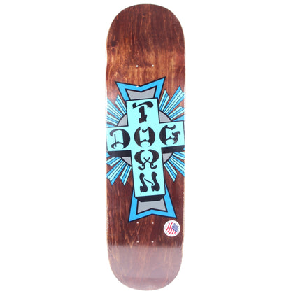 DOGTOWN BLUE STREET CROSS BROWN 8.75