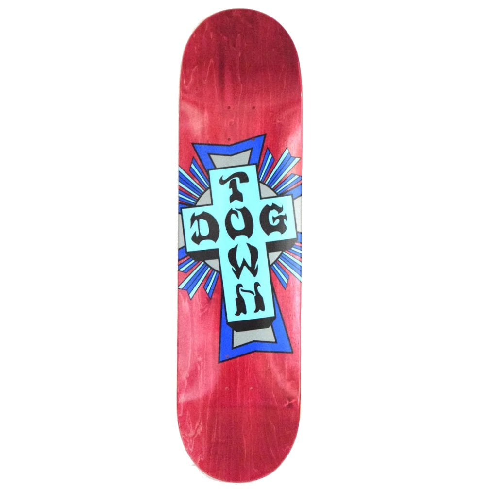 DOGTOWN BLUE STREET CROSS RED 8.75