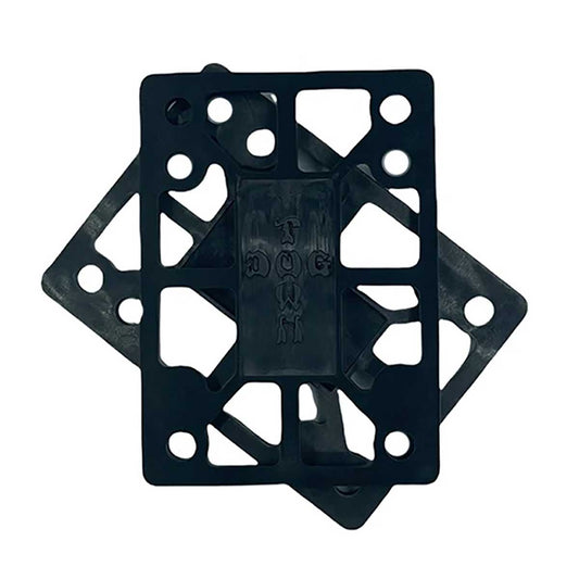 DOGTOWN RISERS 1/8 BLACK