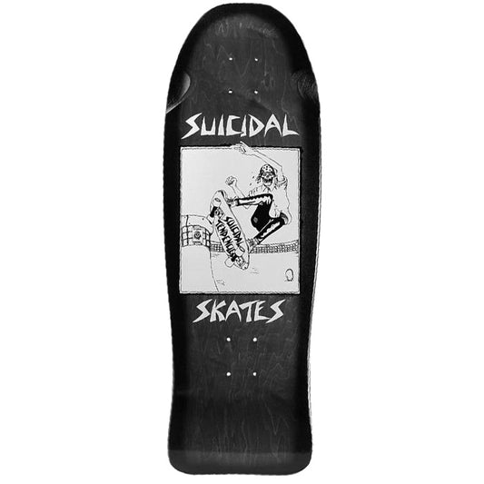 DOGTOWN SUICIDAL POOL SKATER REISSUE BLACK 30.5 X 10.125