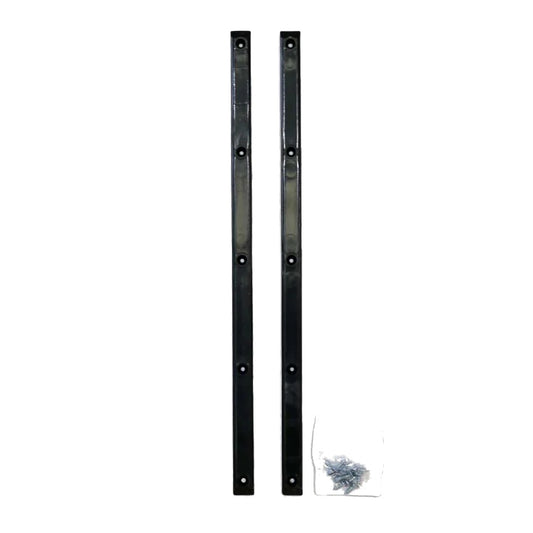 G-TOOL RAILS BLACK W/SCREWS