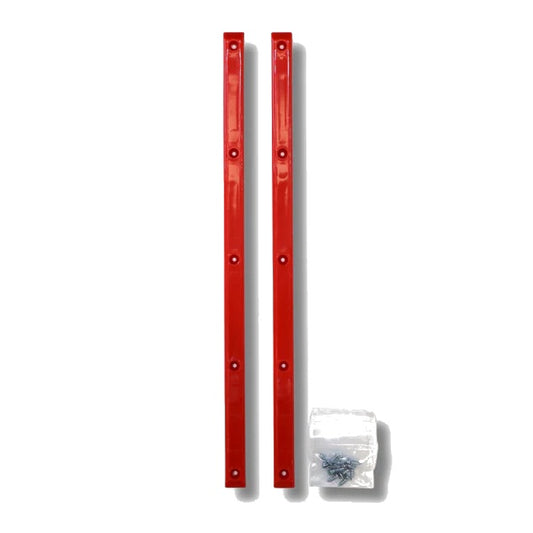 G-TOOL RAILS RED W/SCREWS