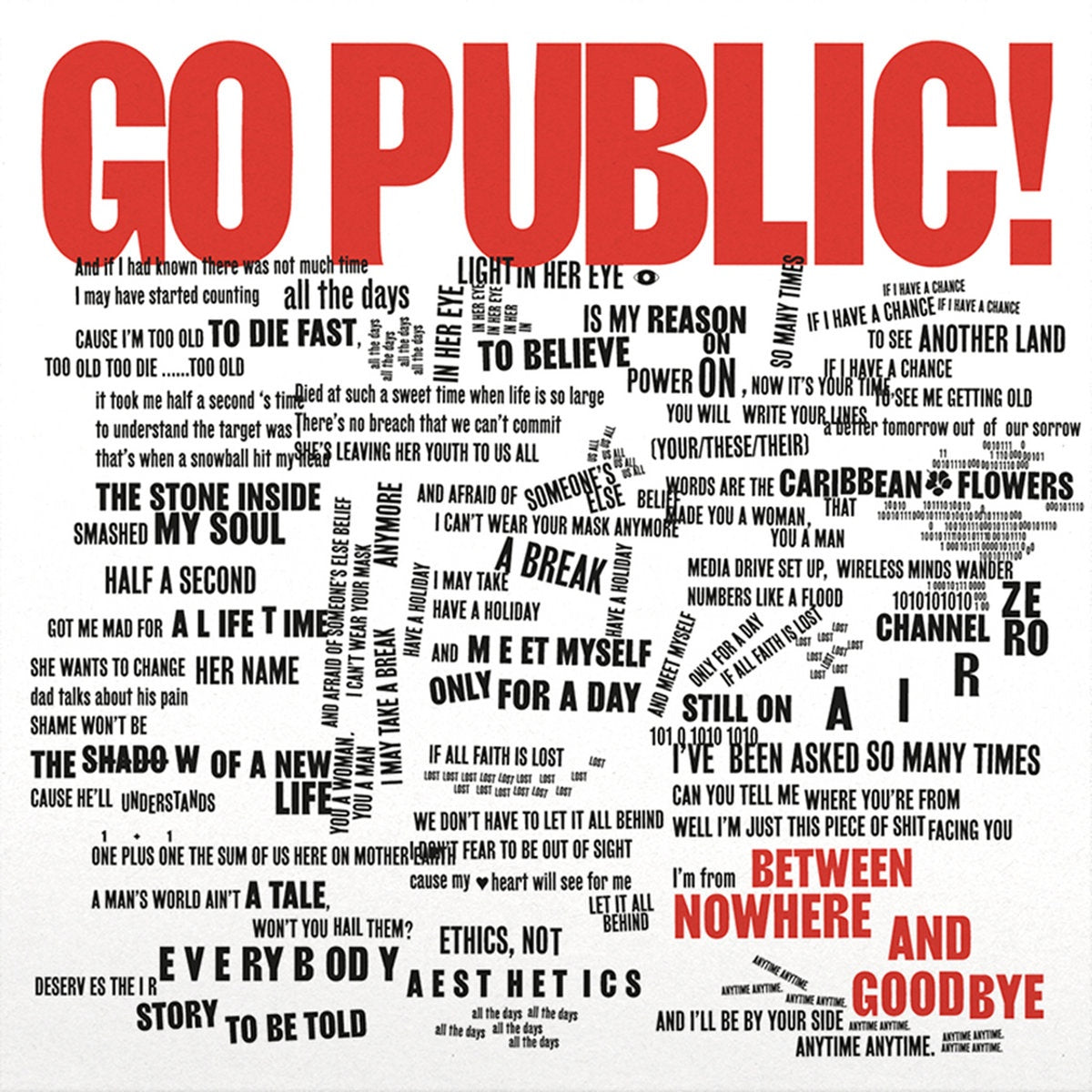 Go Public!-Between Nowhere And Goodbye