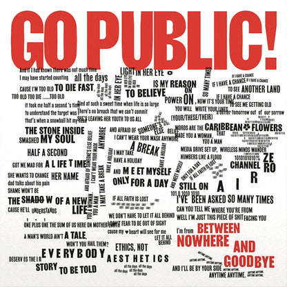 Go Public!-Between Nowhere And Goodbye