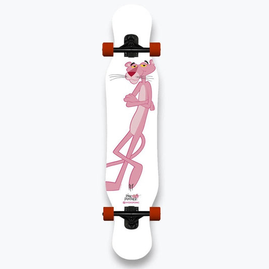 HYDROPONIC PIXIE PINK PANTHER WHITE LONGBOARD COMPLETE 43.5"