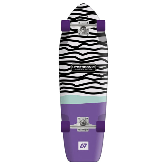 HYDROPONIC SQUARE CONCRETE PURPLE 33" CRUISER COMPLETE