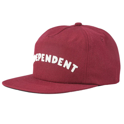 INDEPENDENT BRIGADE SNAPBACK CARDINAL