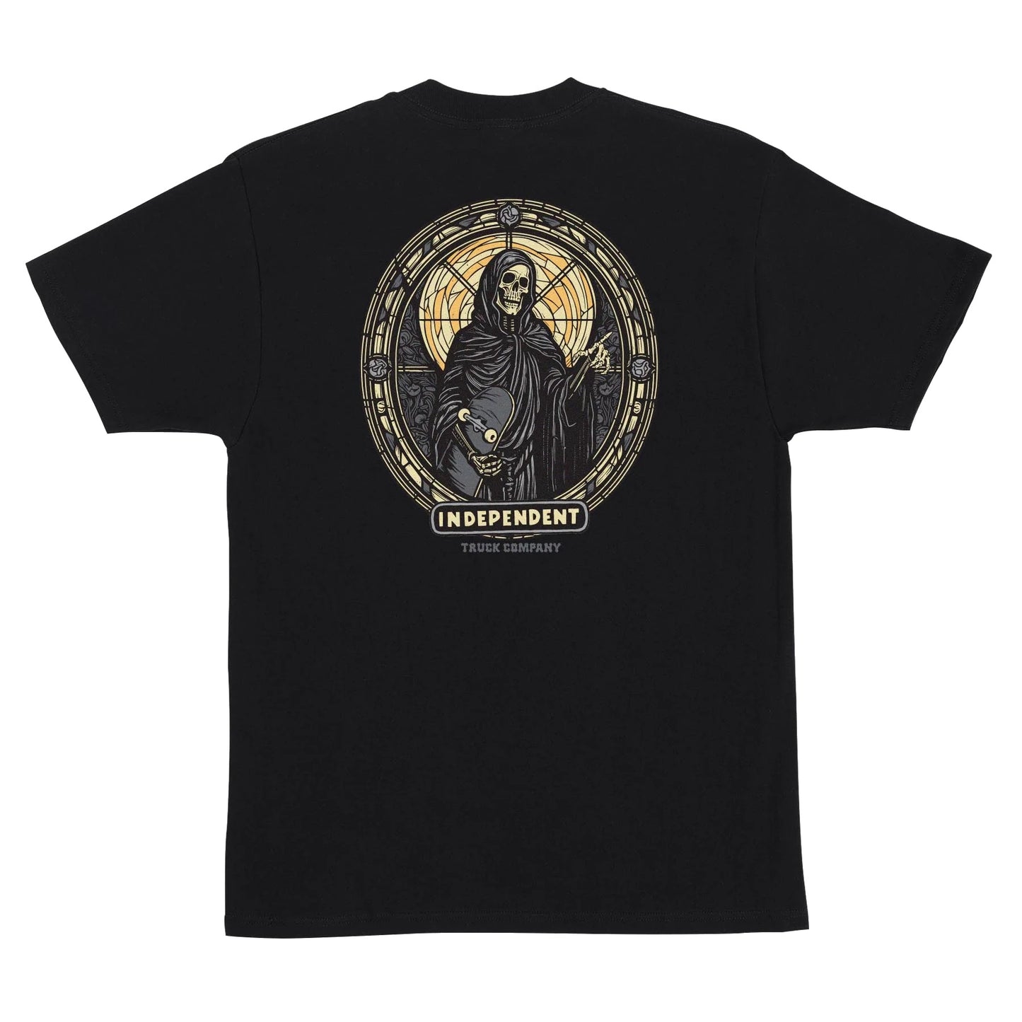 INDEPENDENT ITC STAINED T-SHIRT BLACK