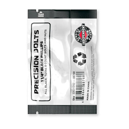INDEPENDENT PRECISION BOLTS 1.25 INCH PHILLIPS HEAD BLACK