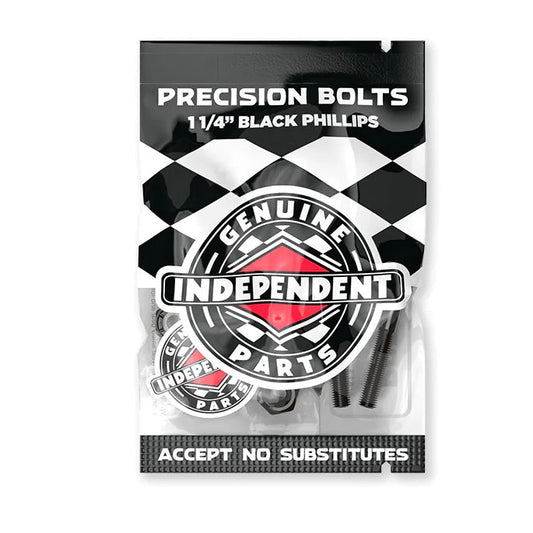 INDEPENDENT PRECISION BOLTS 1.25 INCH PHILLIPS HEAD BLACK