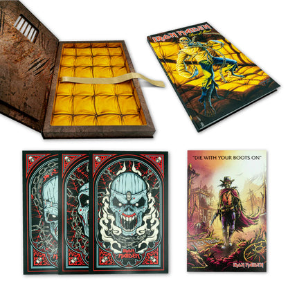 IRON MAIDEN-PIECE OF MIND DELUXE BOOK