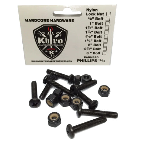 KHIRO PANHEAD NUTS AND BOLTS 3 INCH