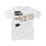MINOR THREAT OUT OF STEP T-SHIRT WHITE