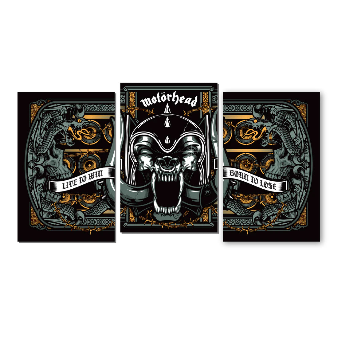 NO REMORSE: THE ILLUSTRATED TRUE STORIES OF LEMMY KILMISTER AND MOTÖRHEAD - DELUXE EDITION