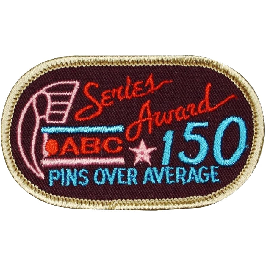 PATCH SERIES AWARD 150 PINS OVER AVERAGE