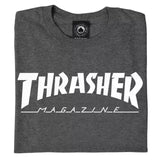 THRASHER SKATE MAG T-SHIRT DARK HEATHER