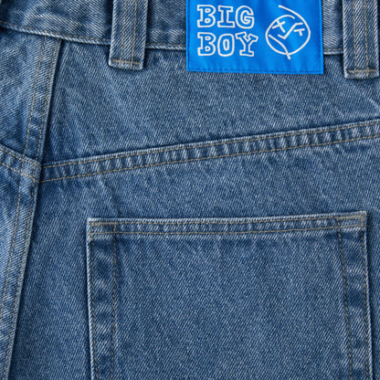 POLAR BIG BOY PANTS MID BLUE JEAN