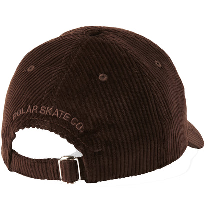 POLAR SAI CORD CAP CHOCOLATE