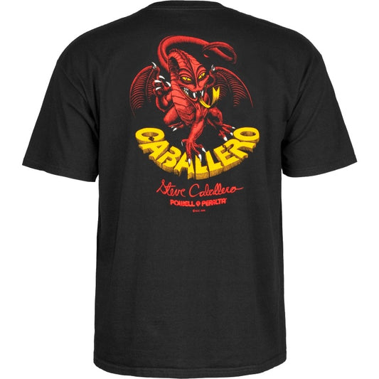 POWELL PERALTA CAB CLASSIC DRAGON II T-SHIRT BLACK