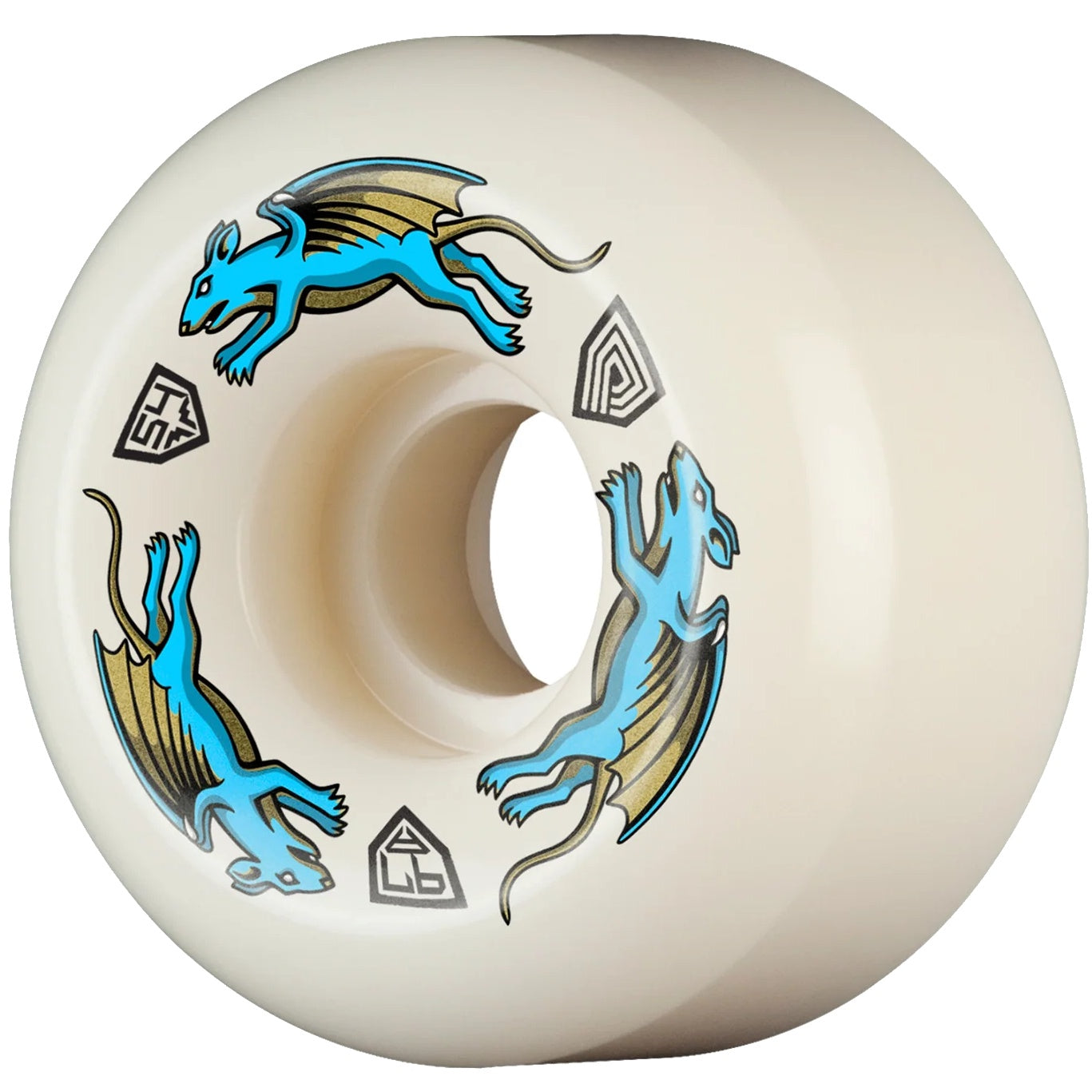 POWELL PERALTA DRAGON NANO RAT AV6 97A 54MM