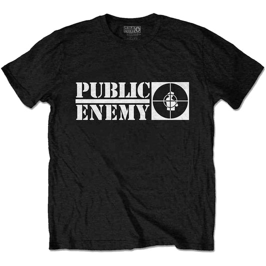 PUBLIC ENEMY CROSSHAIRS LOGO T-SHIRT