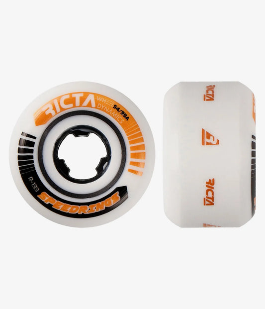 RICTA SPEEDRINGS WIDE WHITE/BRONZE 99A 54MM