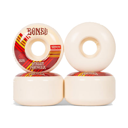 BONES STF RETROS V4 WIDE WHITE 103A 53MM