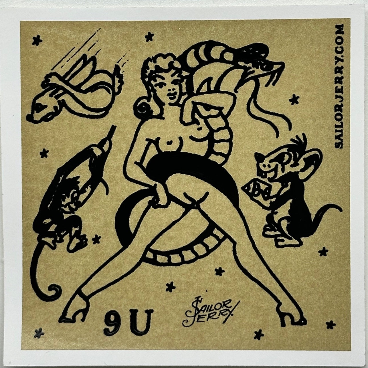 SAILOR JERRY STICKER FLASH 9 U