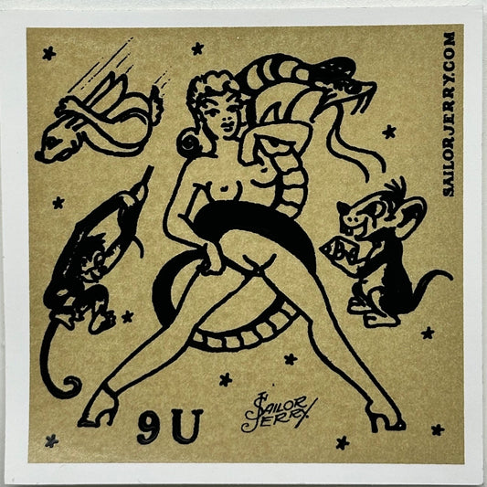 SAILOR JERRY STICKER FLASH 9 U