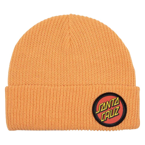 SANTA CRUZ CLASSIC DOT BEANIE WASHED APRICOT