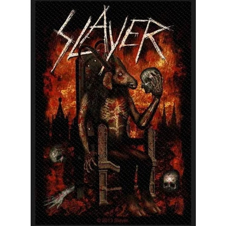 SLAYER PATCH DEVIL ON THRONE