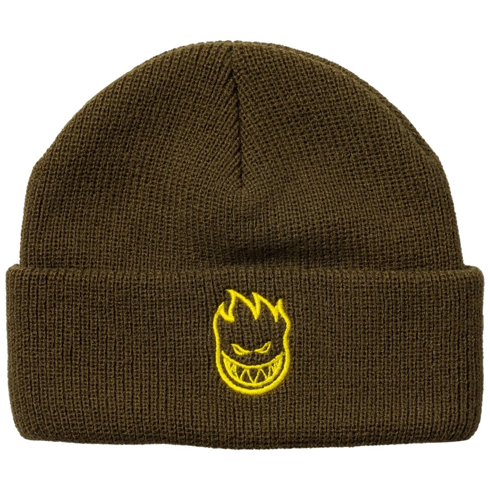 SPITFIRE BIGHEAD CUFF BEANIE BROWN/GOLD