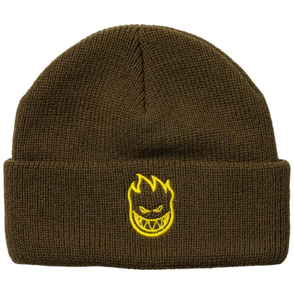 SPITFIRE BIGHEAD CUFF BEANIE BROWN/GOLD