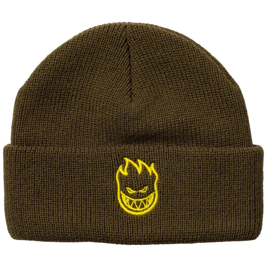 SPITFIRE BIGHEAD CUFF BEANIE BROWN/GOLD