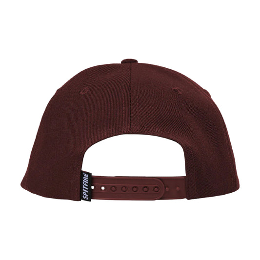 SPITFIRE BIGHEAD FILL SNAPBACK DARK RED/RED