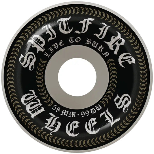 SPITFIRE BLACKLETTER OG CLASSIC 99A 58MM