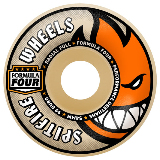 SPITFIRE FORMULA FOUR RADIAL FULL NATURAL 99A 54MM