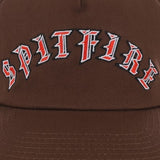 SPITFIRE OLD E ARCH SNAPBACK BROWN