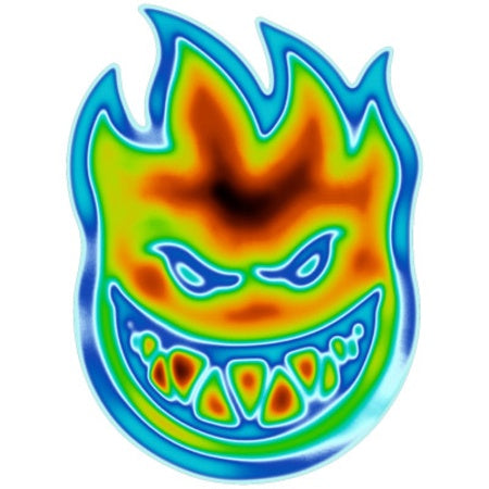SPITFIRE RADIOACTIVE BIGHEAD STICKER