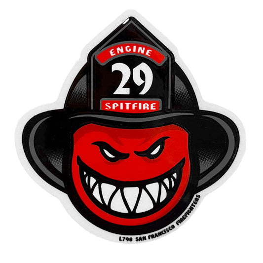 SPITFIRE X SFFD ENGINE 29 BIGHEAD STICKER