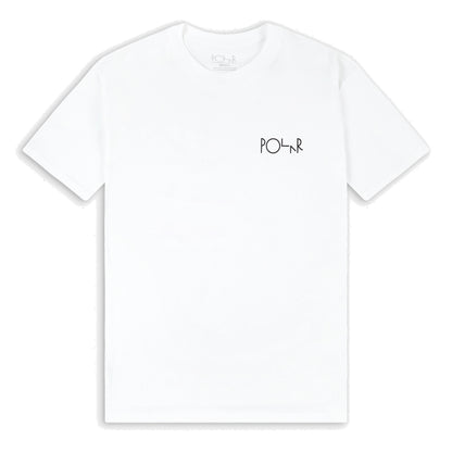 POLAR STROKE LOGO T-SHIRT WHITE