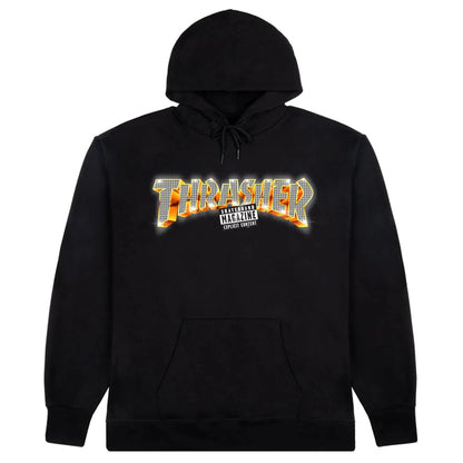 THRASHER EXPLICIT HOODIE BLACK