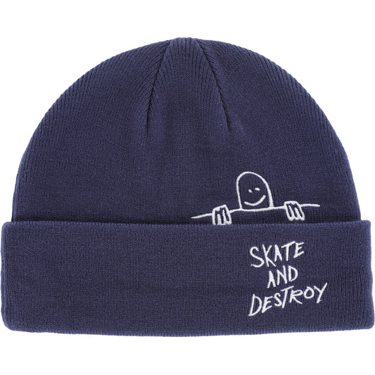 THRASHER GONZ SAD BEANIE NAVY