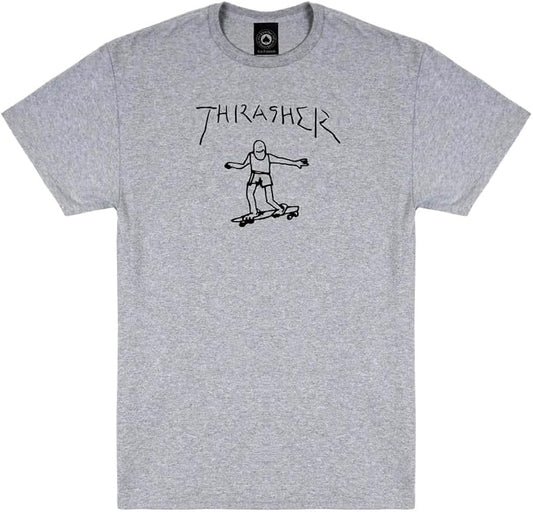 THRASHER GONZ T-SHIRT GREY