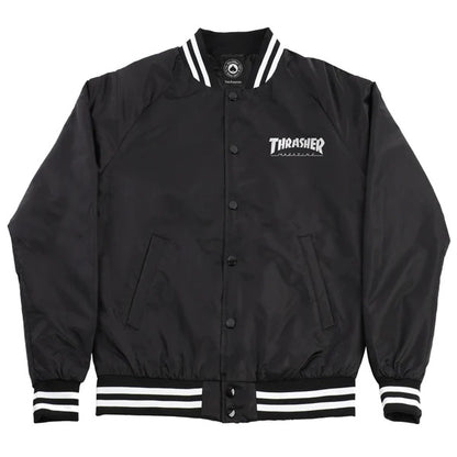 THRASHER MAG LOGO DUGOUT JACKET