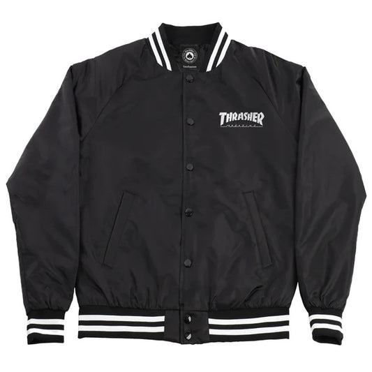 THRASHER MAG LOGO DUGOUT JACKET