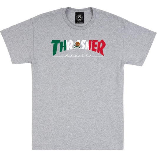 THRASHER MEXICO T-SHIRT SPORT GREY