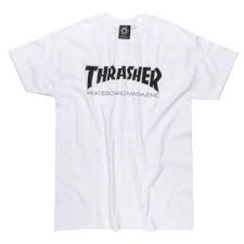 THRASHER SKATE MAG YOUTH T-SHIRT WHITE